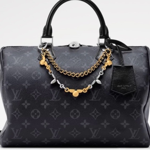 Louis Vuitton Handbags - Sale🎉 Fm $750. Louis Vuitton Speedy 30 Soft Bag BAG CHARM